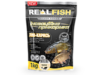 Прикормка RealFish Линь-Карась (творог) 1 кг