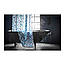 Шторка для ванної IKEA SKORREN  білий синій 180х200 см 003.391.81, фото 3