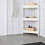 Кутовий стелаж IKEA VESKEN білий 33x33x71 см 704.710.92, фото 3