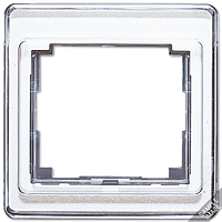 Рамка из прозрачного акрилового стекла, цветная подложка SL581WW SL582GB