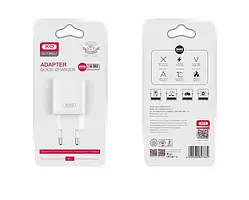 Зарядний пристрій XO L99 (EU) 2.4A Home charger White