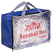 Сетка на ворота футбольные Cima Football Net 7529 размер 7,32x2,44x1,5м