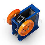 Щокова дробарка 5.5 кВт для будівельних відходів (камінь, цегла, бетон) BIZON-150, фото 3