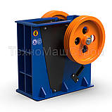 Щокова дробарка 5.5 кВт для будівельних відходів (камінь, цегла, бетон) BIZON-150, фото 6