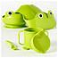 Набір дитячого посуду IKEA MATA 4 предмети зелений 400.848.61, фото 2