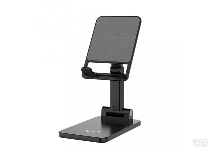Настільна підставка для смартфонів Veron ST75 Folding desktop stand Black, фото 1