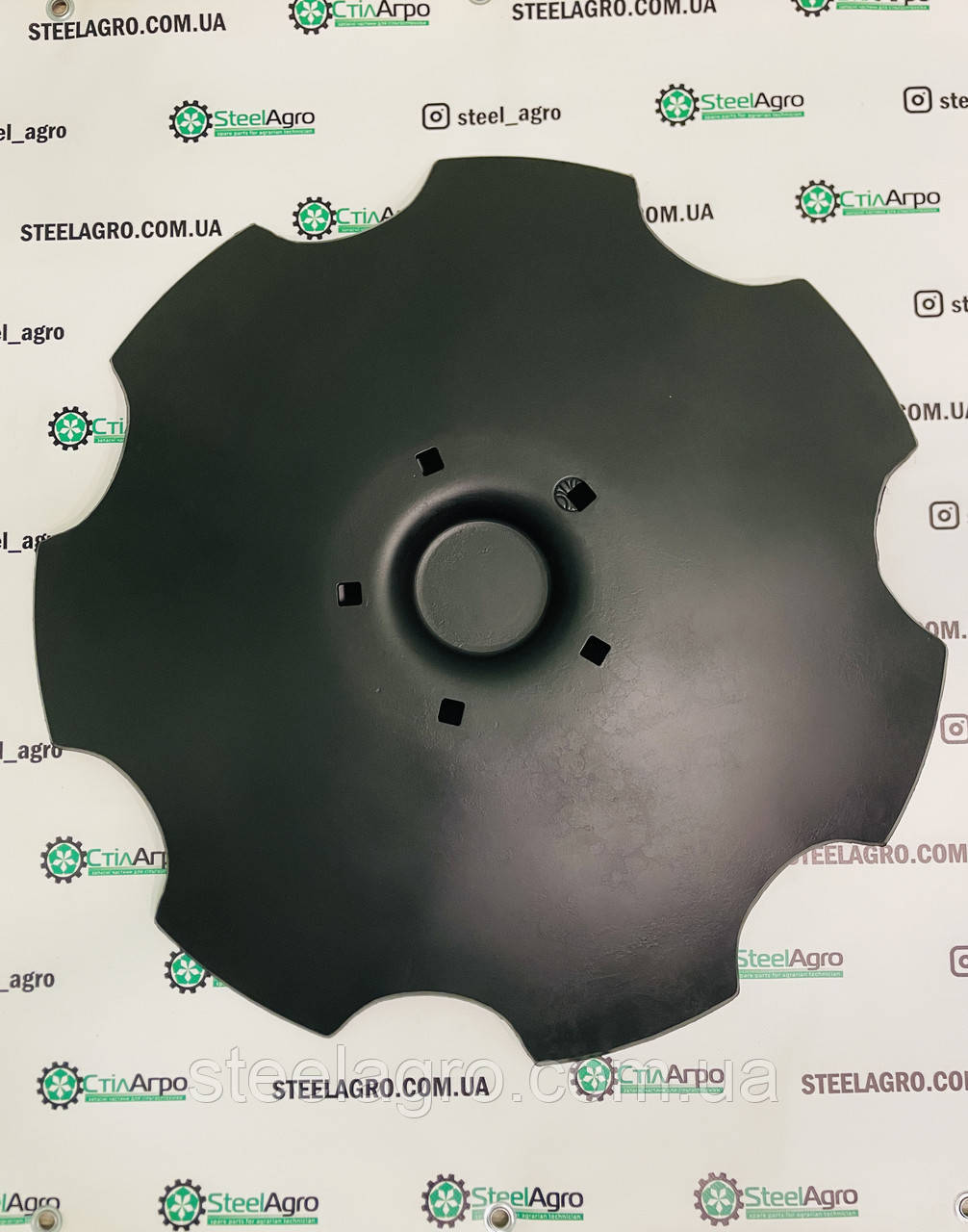 Диск борони Lemken Rubin 9 ф625 s-6 мм, 5 відв, кв13 мм ст30Mnb5
Лемкен рубін (3490467), фото 1