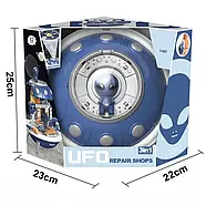 Ігровий набір інструментів НЛО (52 деталі, шурупи, проектор, на батарейках) 25767, фото 5