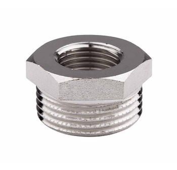 Перехідник футорка 1"Вх11/4"З нікель SD FORTE
