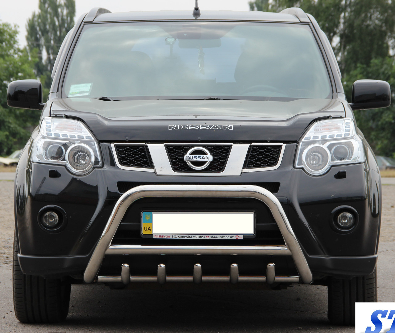 Кенгурник на Nissan X-Trail (t31) (2007-2014) Ніссан Х Треіл PRS, фото 1