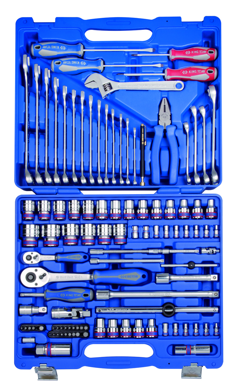 Набір інструментів 103 од. 1/4"+1/2" KING TONY 7503MR (Тайвань), фото 1