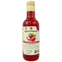 Сироп полуниця Єгастроном Egastronom strawberries 275ml 16шт/ящ (Код: 00-00012394)