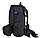 Рюкзак тактичний з підсумкими B08 чорний, 55 л, фото 4