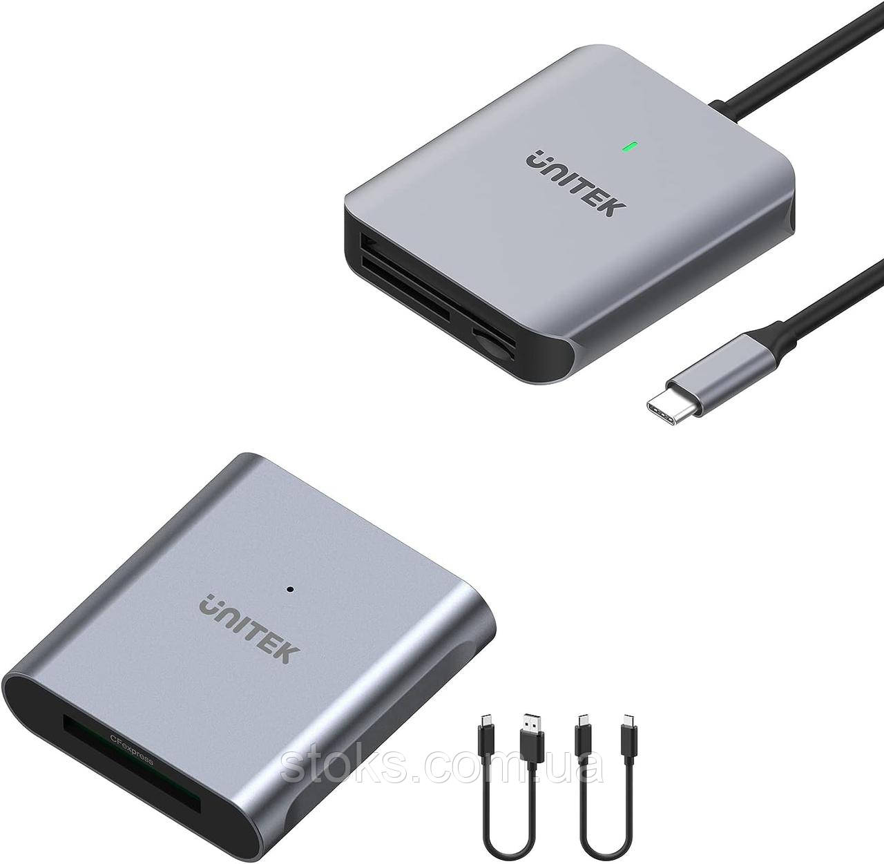 Кардридер CFexpress Card Reader, Unitek USB 3.2 Type C (ID1904560319