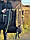 Рюкзак туристичний, риболовлі, полювання VA T-13-9 100 л, хакі з чорним мілітарі, фото 5