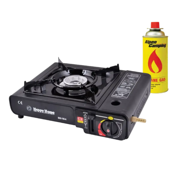 Газова плита туристична 2 в 1 Portable Gas Stove BDZ-155-A 8124 з балоном