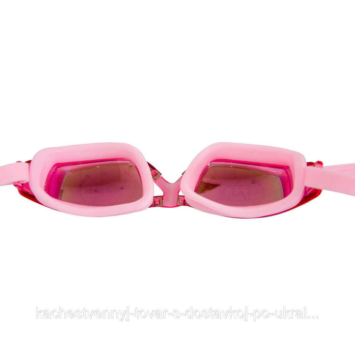 Очки для плавания Розовые, зеркальные очки для плаванья в бассейне, открытой воде | окуляри для плавання (KT) - фото 3 - id-p1904560428