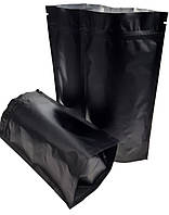 Дой-пак 100х170 чорний (50г) + zip-замок