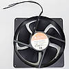 Універсальний осьовий вентилятор 200×200×60 мм, 220 В, 0,31 А (квадратна рама 220*220 мм з круглим виходом), фото 7