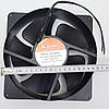 Універсальний осьовий вентилятор 200×200×60 мм, 220 В, 0,31 А (квадратна рама 220*220 мм з круглим виходом), фото 5