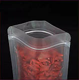 Дой-пак ПРОЗОРИИЙ матовий 130x200 (150г) + zip- замок, фото 2