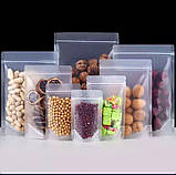 Дой-пак ПРОЗОРИИЙ матовий 130x200 (150г) + zip- замок, фото 3