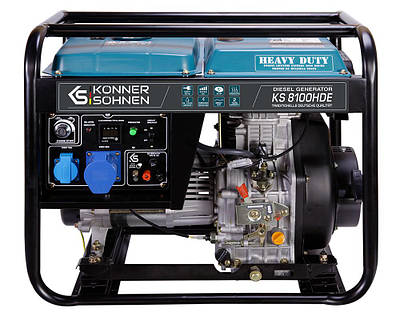Дизельний генератор Konner&Sohnen KS 8100HDE EURO V, (31665)