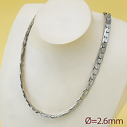 Ланцюжок "Елегантна Хвиля", р.45, медсталь Xuping, stainless steel