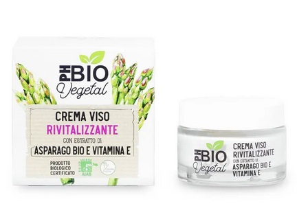 Крем для обличчя, що відновлює, з екстрактом спаржі та вітаміном Е, фото 1
