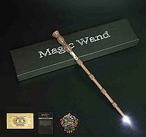 Чарівна паличка Альбус Дамблдор з ліхтариком зі світу Гаррі Поттер фантастична паличка