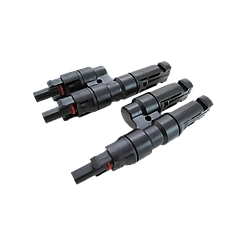 Подвійний конектор розгалужувач T-branch MC4 (пара)