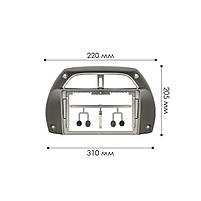 Перехідна рамка 9" Lesko Toyota RAV4 2000-2003 (7029) 10 шт., фото 4