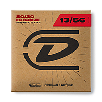Струни для акустичної гітари Dunlop DAB1356 80/20 Bronze Light .013 - .056