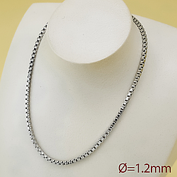 Ланцюжок "Квадратний Якір", р.45, медсталь Xuping, stainless steel