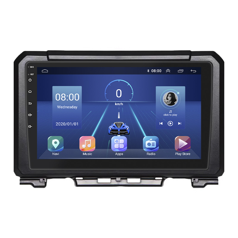 Штатна магнітола Lesko для Suzuki Jimny IV 2018-н.в. екран 9" 4/64Gb 4G Wi-Fi GPS Top Сузукі Джимні
