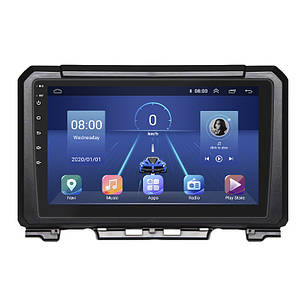 Штатна магнітола Lesko для Suzuki Jimny IV 2018-н.в. екран 9" 6/128Gb 4G Wi-Fi GPS Top Сузукі Джимні, фото 1
