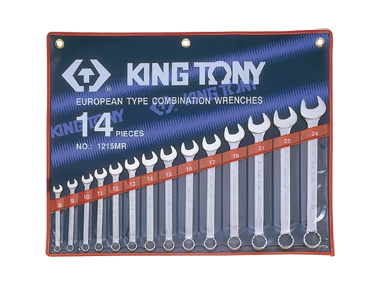 Набор ключей дюймовых 14шт. (5/16" - 1-1/4") KING TONY 1214SR, фото 1