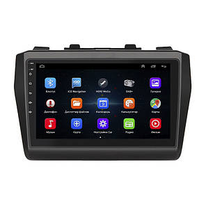 Штатна магнітола Lesko для Suzuki Swift V 2016-н.в. екран 10" 1/16Gb Wi-Fi GPS Base Сузукі Свіфт, фото 3