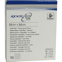 Aquacel (Аквасель) AG 10х10см - Повязка с серебром