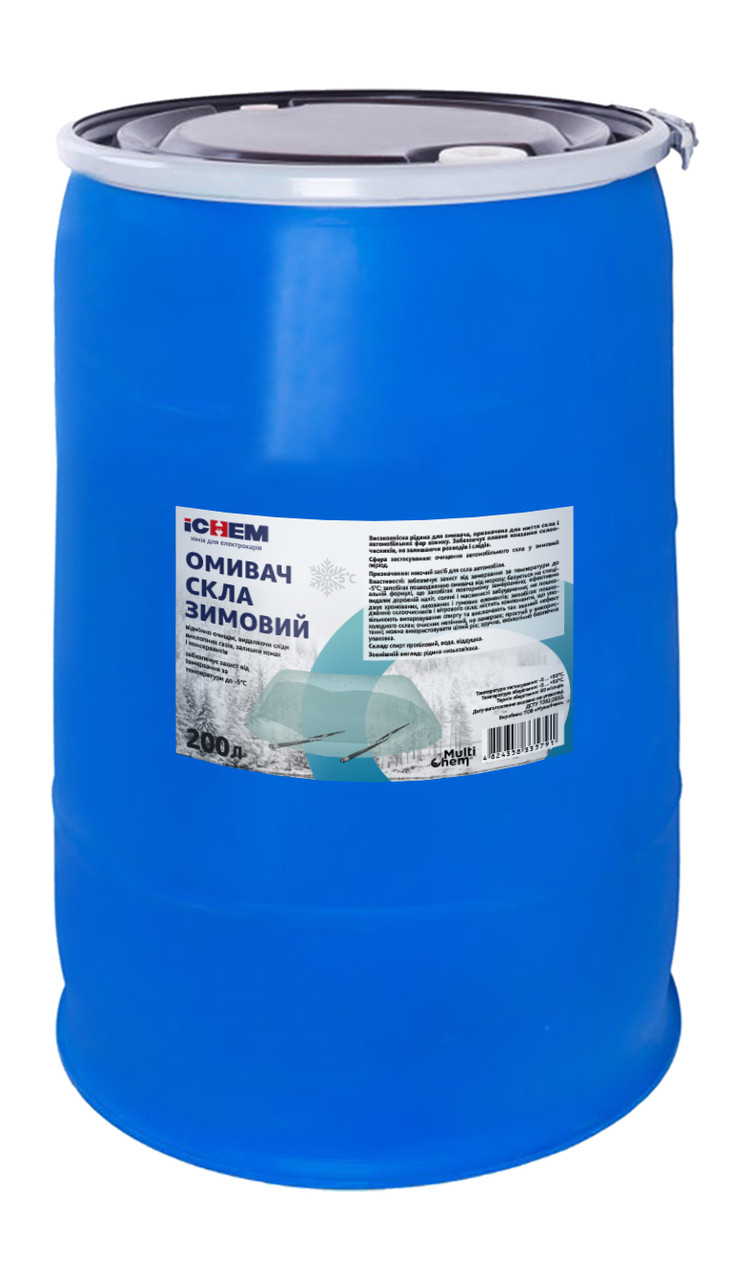 ICHEM Омивач скла зимовий, -5…0°С 200 л