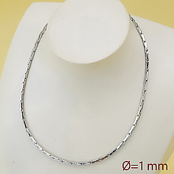 Ланцюжок "Витончена Нитка", р.60, медсталь Xuping, stainless steel