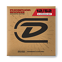 Струны для 12-струнной акустической гитары Dunlop DAP1252J Phosphor Bronze Medium .012 - .052