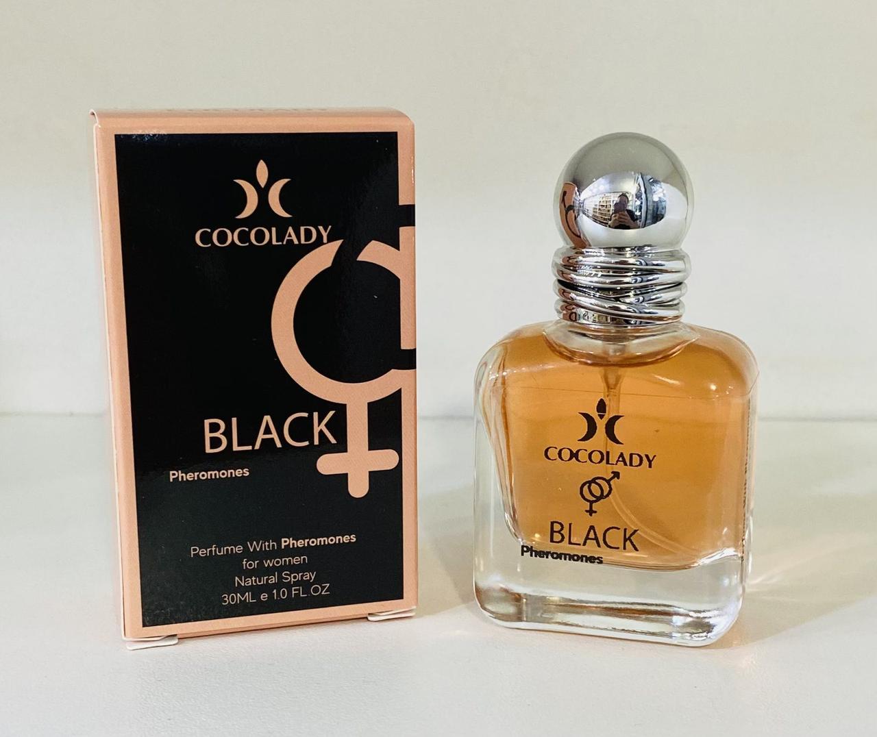 Парфуми жіночі Black Pheromones Cocolady 30ml (аромат схожі на Yves Saint Laurent Black Opium)