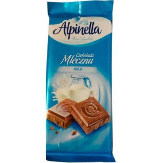 Шоколад молочний Alpinella Czekolada Mleczna. 90 г
