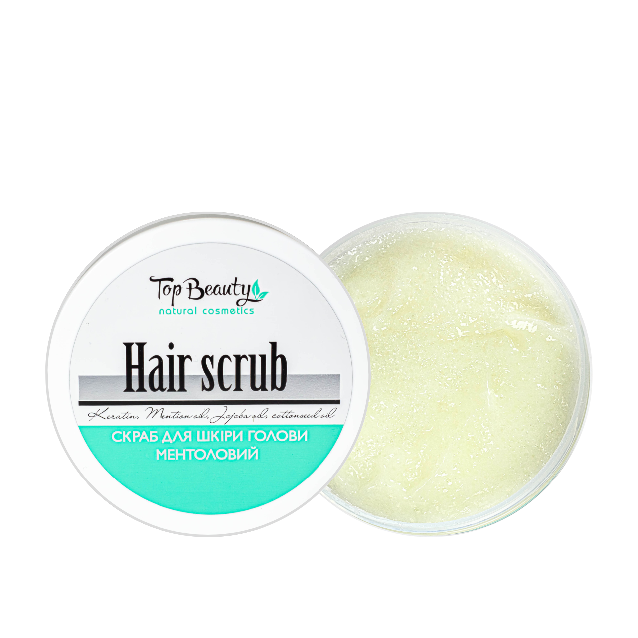 Скраб для шкіри голови Top Beauty Menthol Hair scrub 250 мл