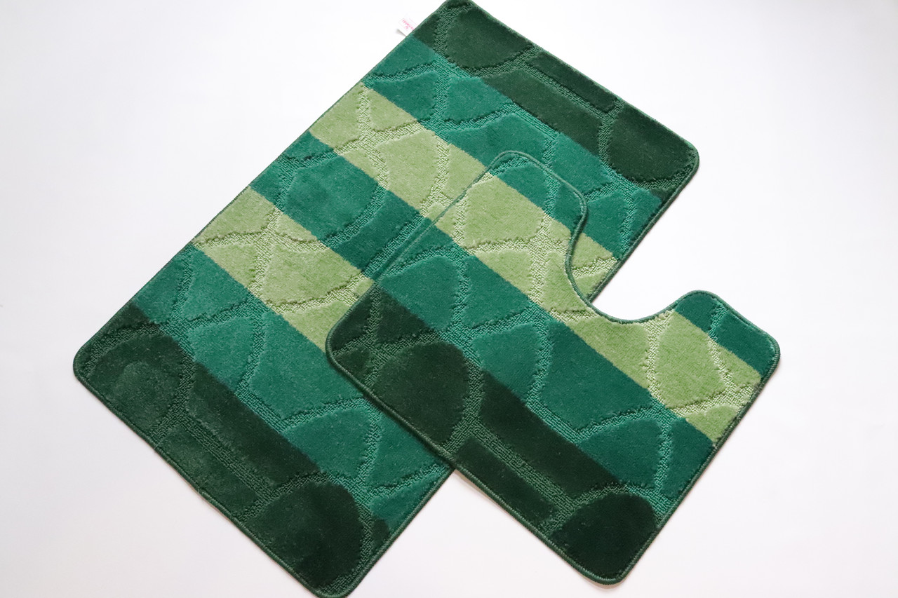 Набір килимків у ванну та туалет Vonaldi Multicolor 100*60 см і 50*60 см 02277