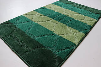 Набір килимків у ванну та туалет Vonaldi Multicolor 100*60 см і 50*60 см 02277, фото 5