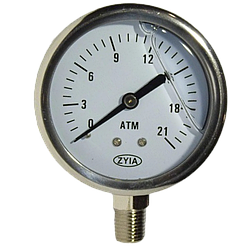 Манометр радіальний 21 бар, під'єднання 1/4"