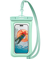 Водонепроникний чохол Spigen універсальний (1шт) Aqua Shield Waterproof А610, Mint (ACS06012)