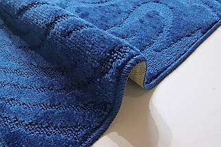 Килимок у ванну 80*120 см Classic Vonaldi 00201/120 blue, фото 4